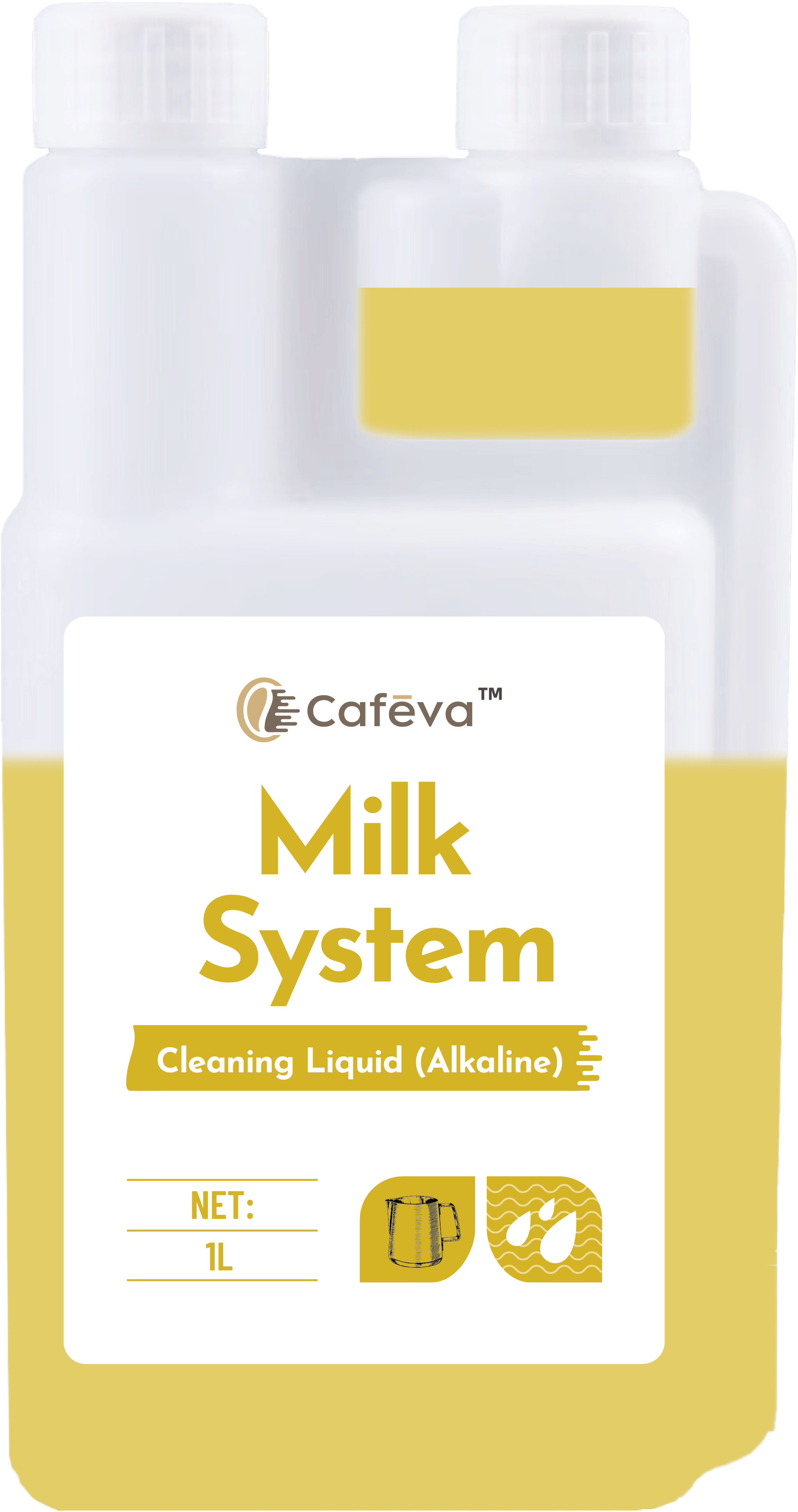 Cafeva Milk System Cleaning Liquid Alkaline