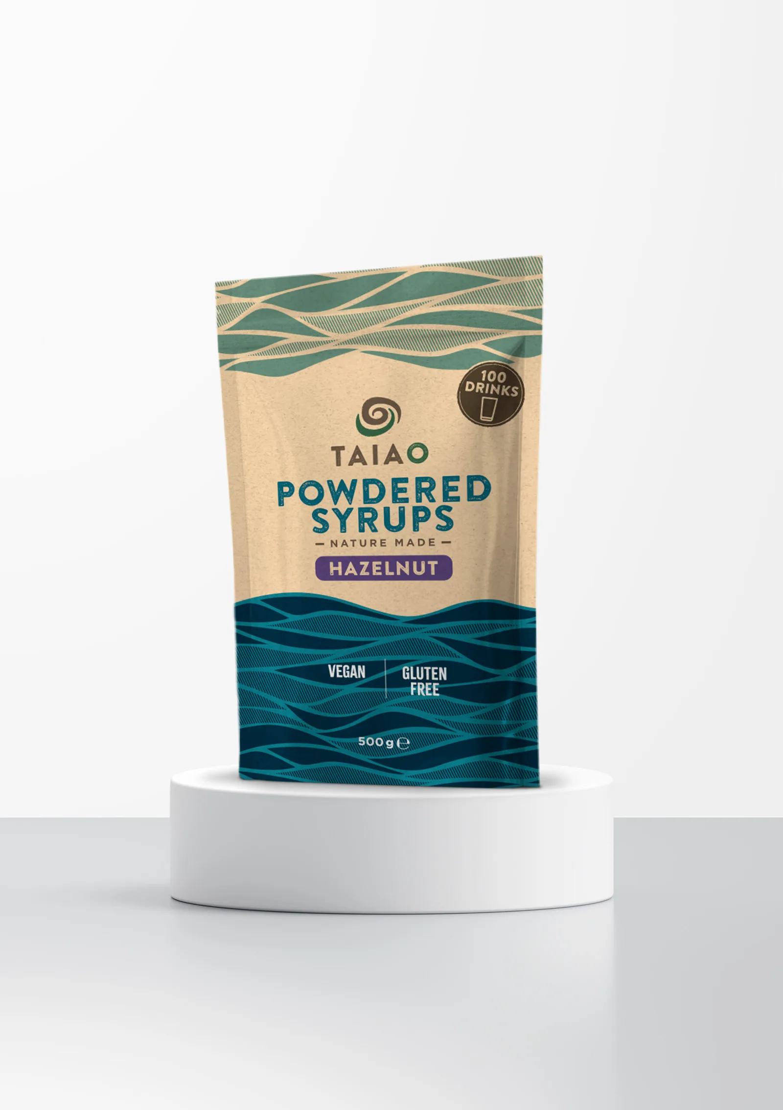 Taiao Powdered Syrup — Hazelnut